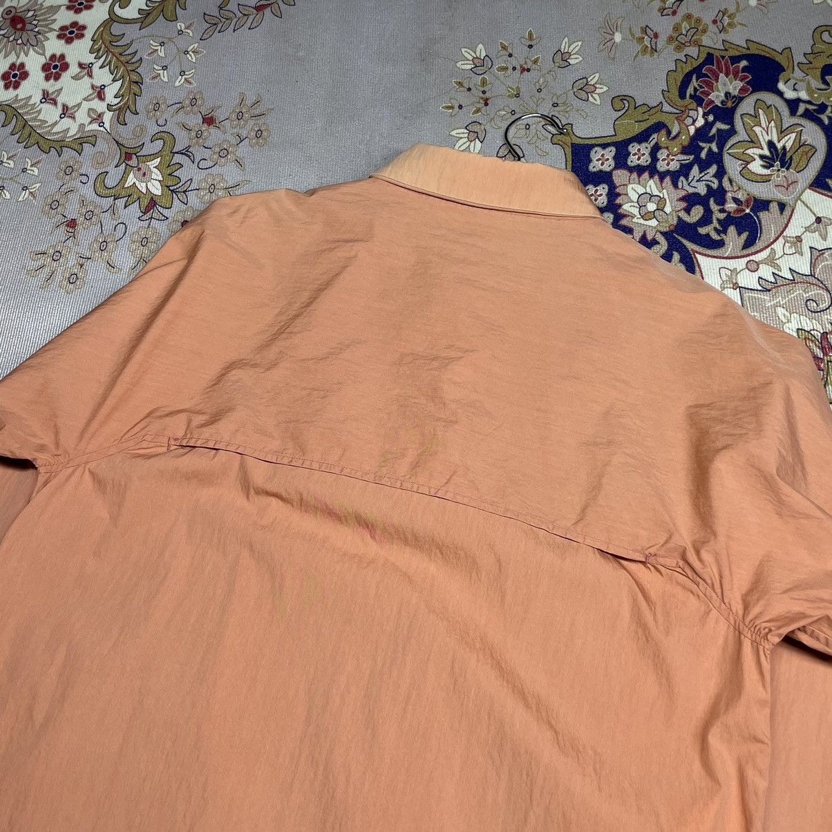 Japanese Brand × Vintage × YAECA Vintage Yaeca Orange Khakis Jacket Size US M / EU 48-50 / 2 - 10 Thumbnail