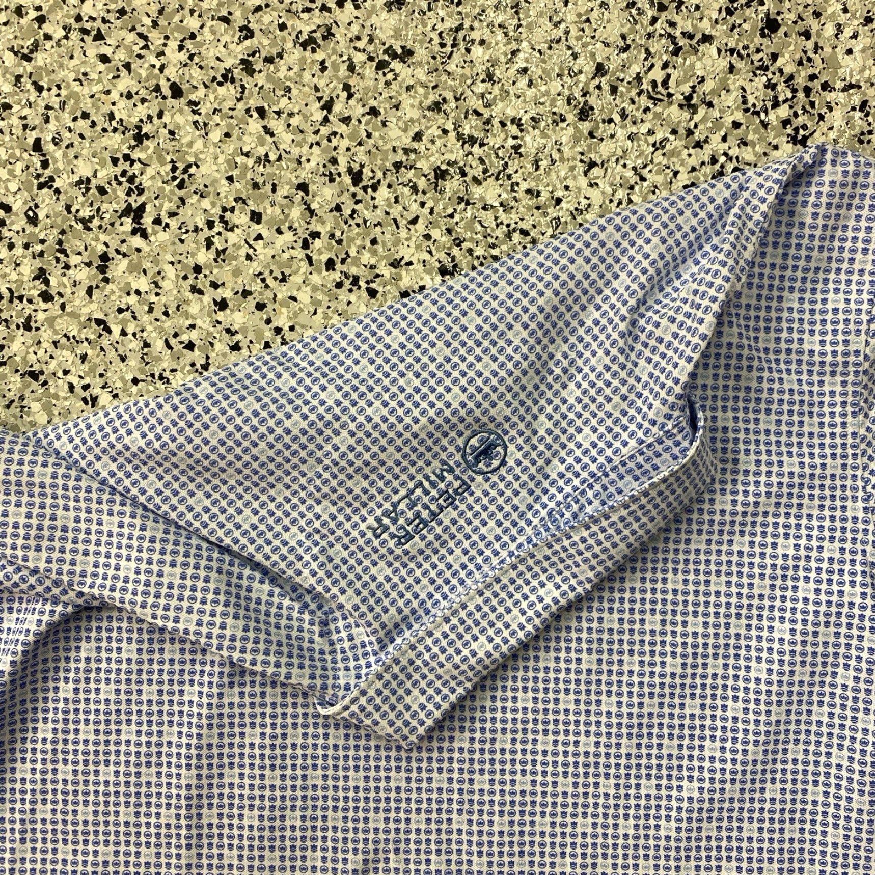Peter Millar Peter Millar Crown Mens 2XL Crown Over Print Performance Polo Shirt Size US XXL / EU 58 / 5 - 4 Thumbnail