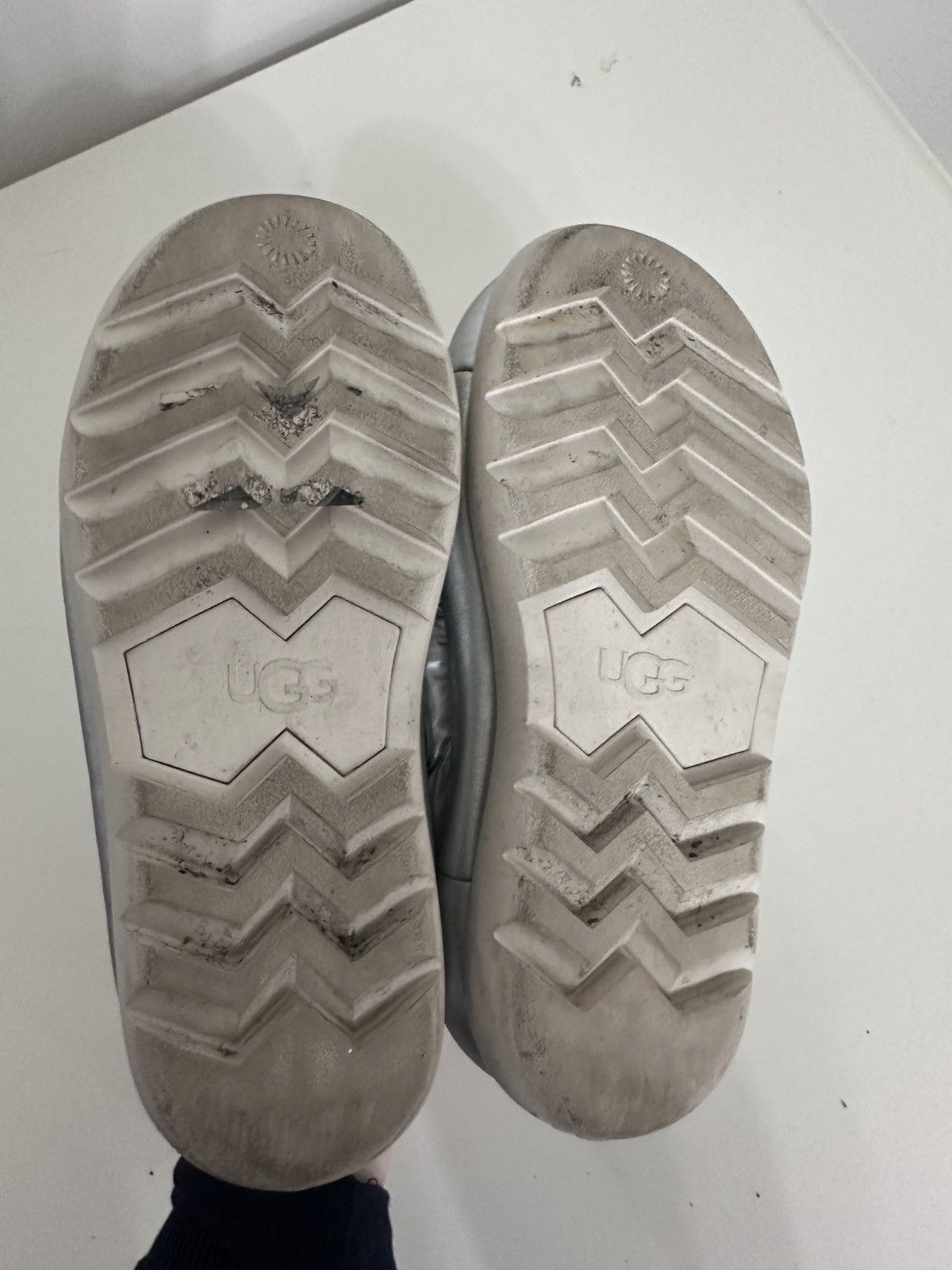 Ugg Silver Metallic Women’s Ugg boots size 8 Size US 8 / IT 38 - 5 Thumbnail