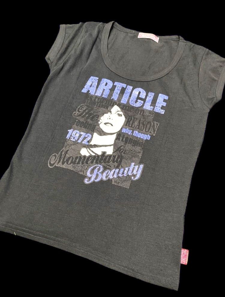 Hysteric Glamour × Japanese Brand × Le Grande Bleu (L.G.B.) ❤️‍🔥Crazy Girl ~ Like A Hysteric Glamours❤️‍🔥 Size L / US 10 / IT 46 - 2 Thumbnail