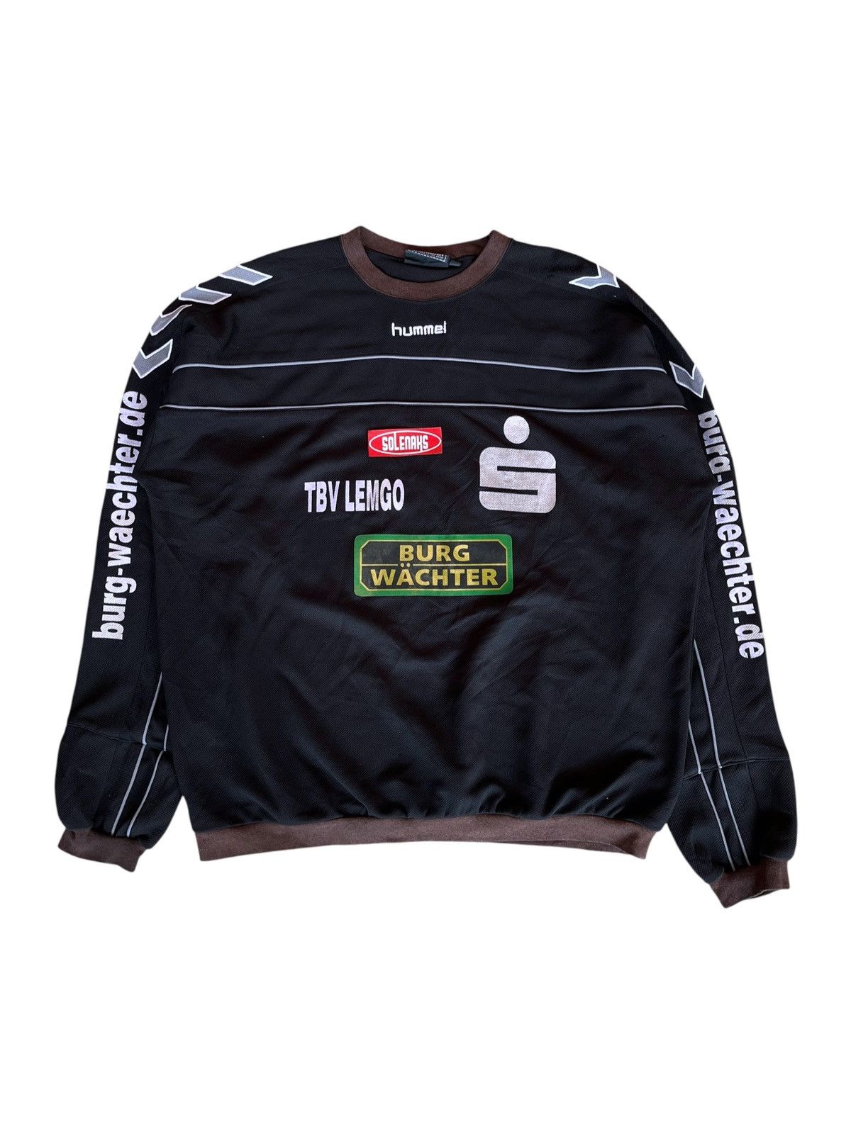 Hummel Vintage TBV LEMGO handball sweatshirt rare Size US XXL / EU 58 / 5 - 1 Thumbnail