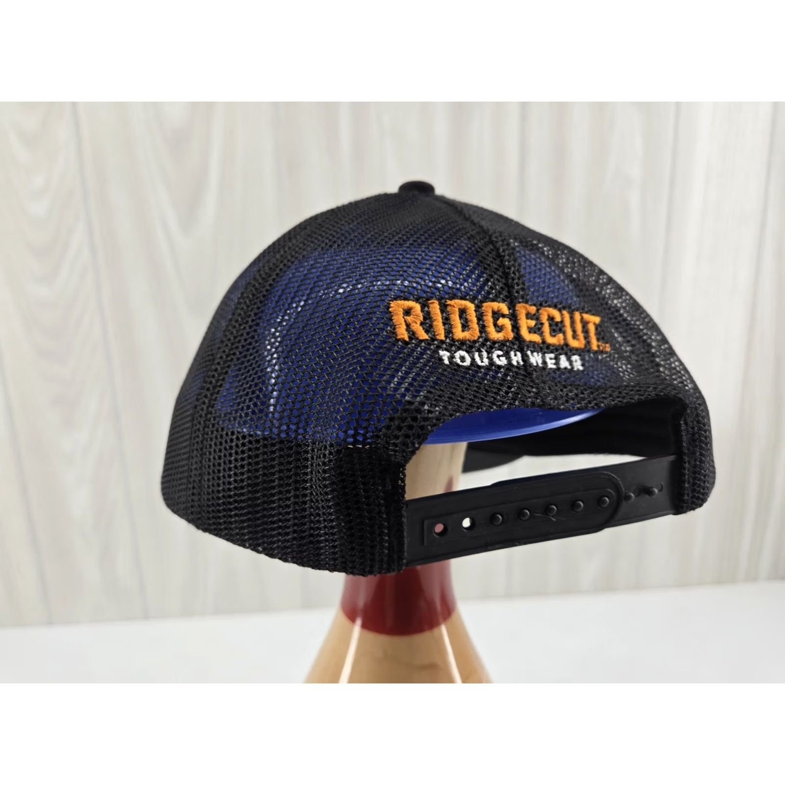 LIV Outdoor Outdoor Ridge Cut Toughwear Snapback Hat Logo Embroidered Dad Cap Adjustable Hat Mens Black One Size Adjustable Breather Concept Logo Baseball Cap Size ONE SIZE - 7 Thumbnail