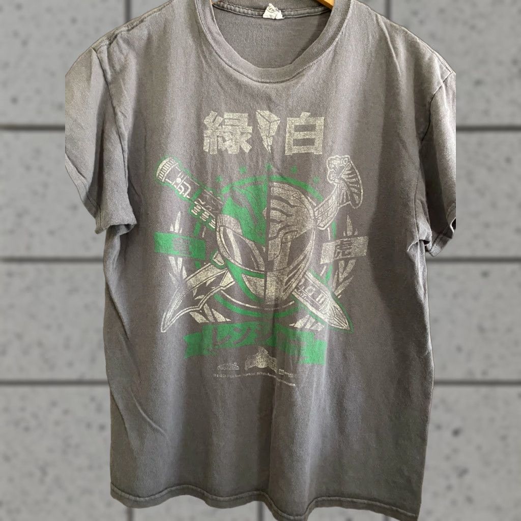 Vintage VINTAGE 2015 POWER RANGERS SHIRT TEE LOOT CRATE GREEN WHITE LIMITED EDITION SZ Med Mens Size US M / EU 48-50 / 2 - 1 Thumbnail