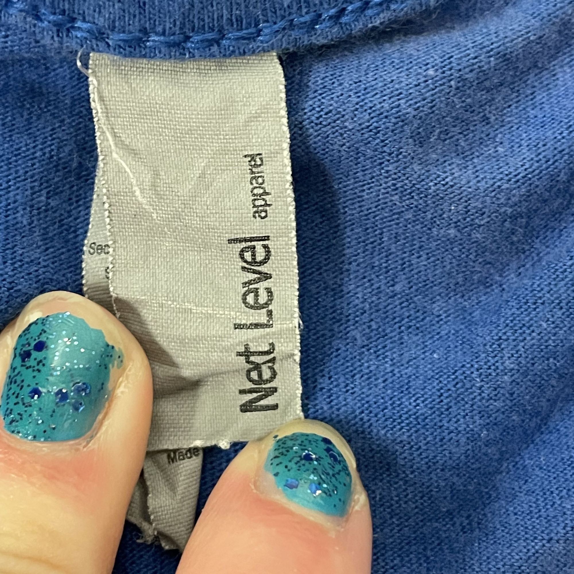 Next Level Vtg Style LIVE FOR NOW PEPSI Blue Miami Beach Lips Tank Top Size US M / EU 48-50 / 2 - 6 Thumbnail