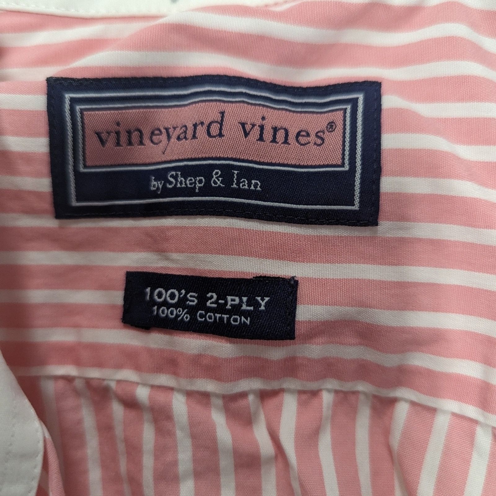 Vineyard Vines Vineyard Vines Striped Shirt - 17.5 Size US M / EU 48-50 / 2 - 4 Thumbnail