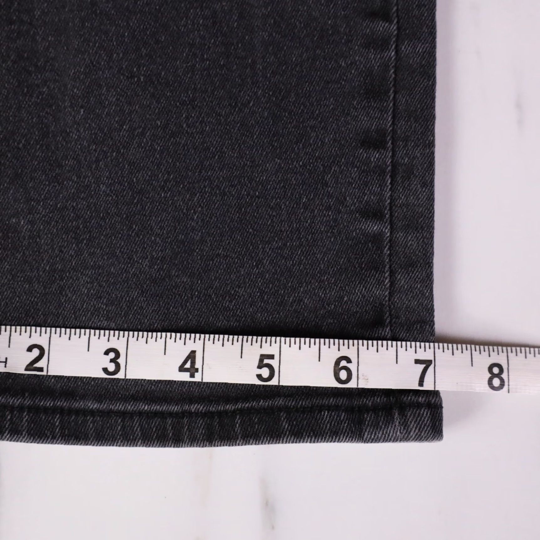 John Varvatos John Varvatos Jeans Mens 36 Black Washed Slim Straight 5 Pocket Denim USA Size US 36 / EU 52 - 7 Thumbnail