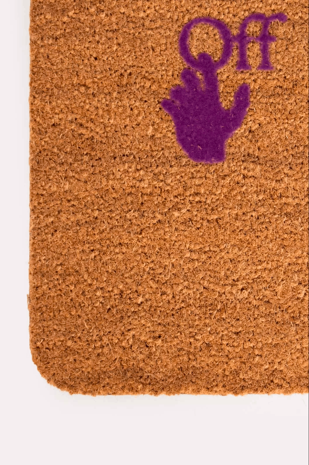Off-White Off-White Coconut Fiber Doormat Size ONE SIZE - 4 Thumbnail