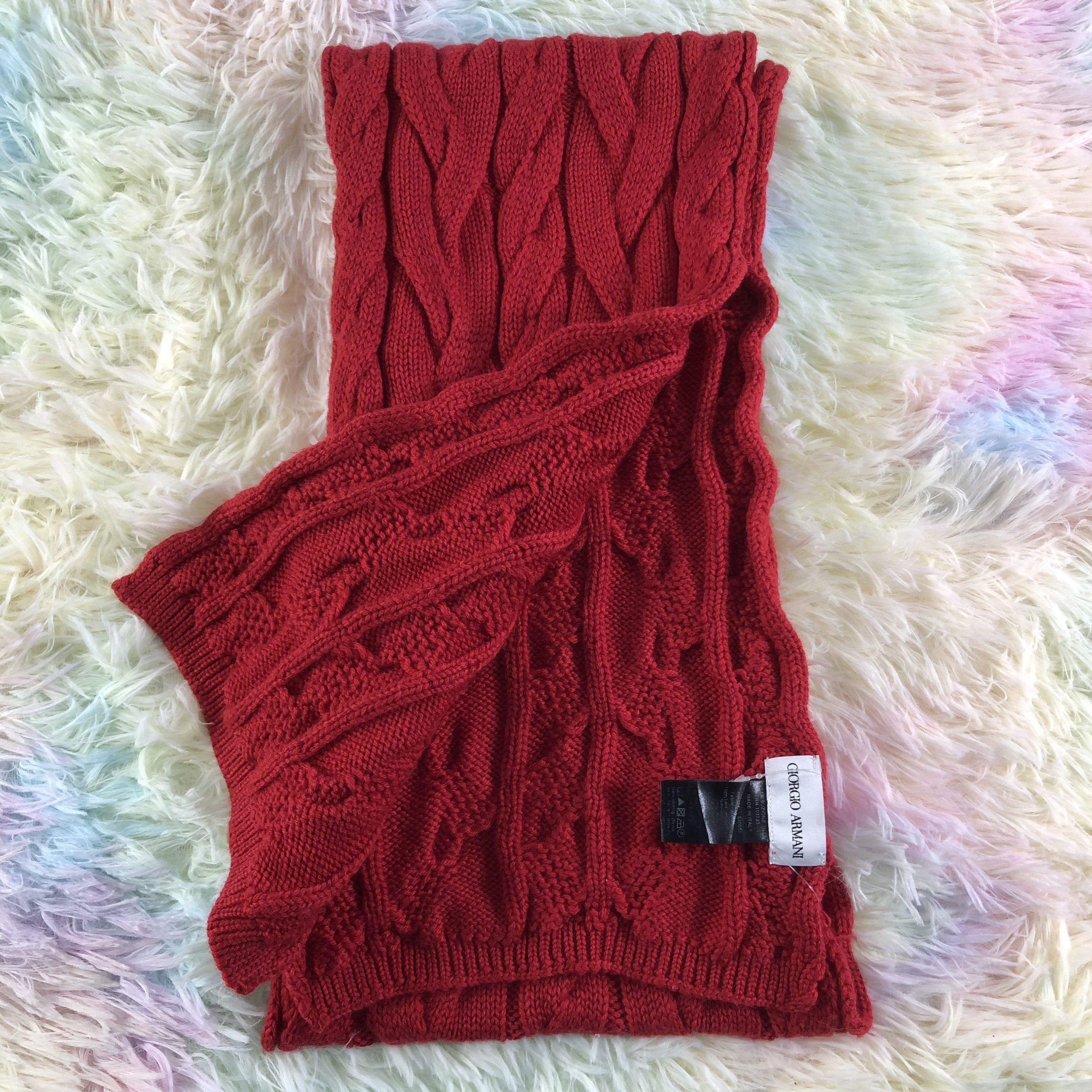 Giorgio Armani Giorgio Armani Scarf / Muffler / Neckwear Size ONE SIZE - 4 Thumbnail