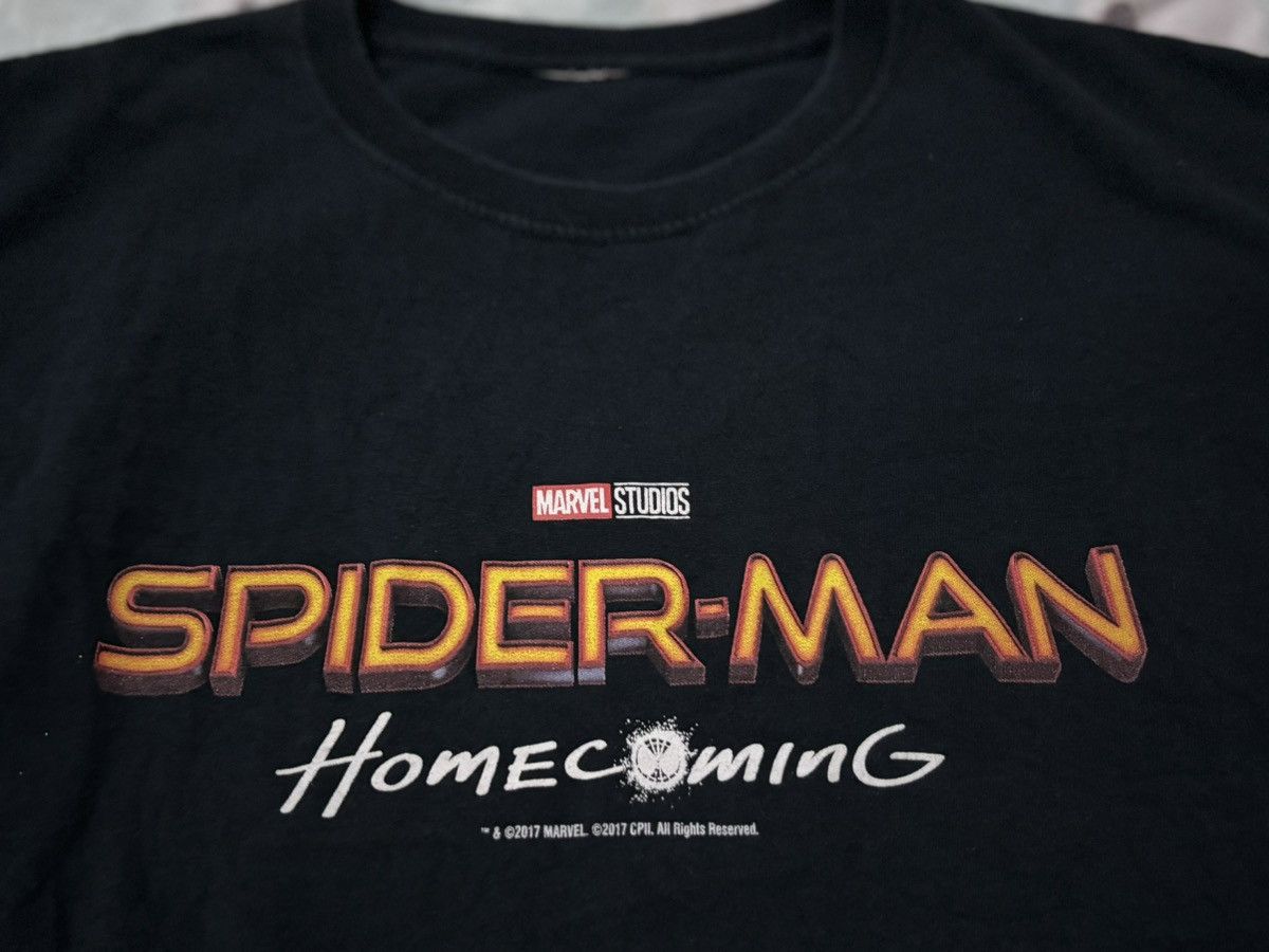 Marvel Comics 🕸️🕷️ ©2017 Spider-Man Home Coming Promo Movie Tshirt 🕷️🕸️ Size US M / EU 48-50 / 2 - 2 Thumbnail