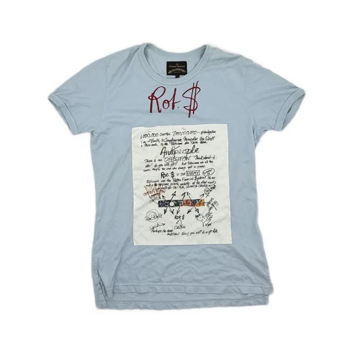 Vivienne Westwood Vivienne Westwood Casual Short Sleeve T-Shirt Size US M / EU 48-50 / 2 - 7 Thumbnail