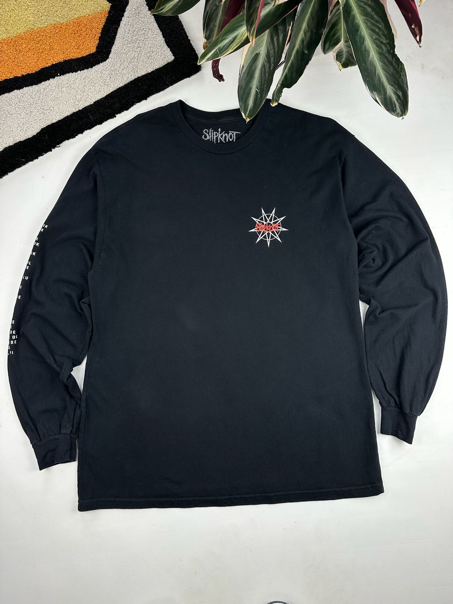 Band Tees Slipknot long sleeve Y2K rock shirt Size US XL / EU 56 / 4 - 3 Thumbnail