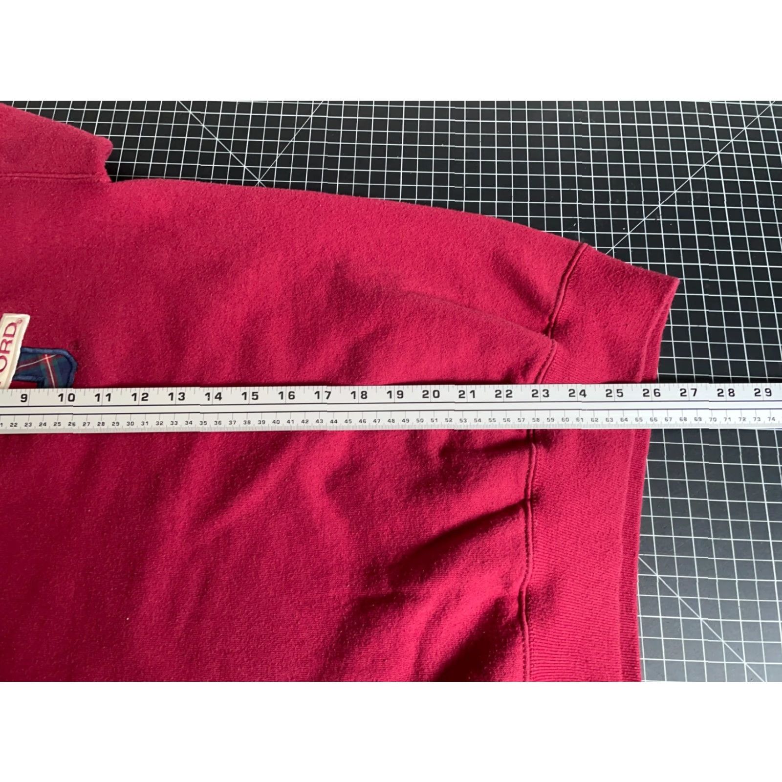 Vintage VINTAGE Stanford University Sweatshirt Adult Large Red Embroidered 90s College Crewneck LA Redford Men Pullover Graphic Print Cotton-Polyester Fleece Size US L / EU 52-54 / 3 - 6 Thumbnail