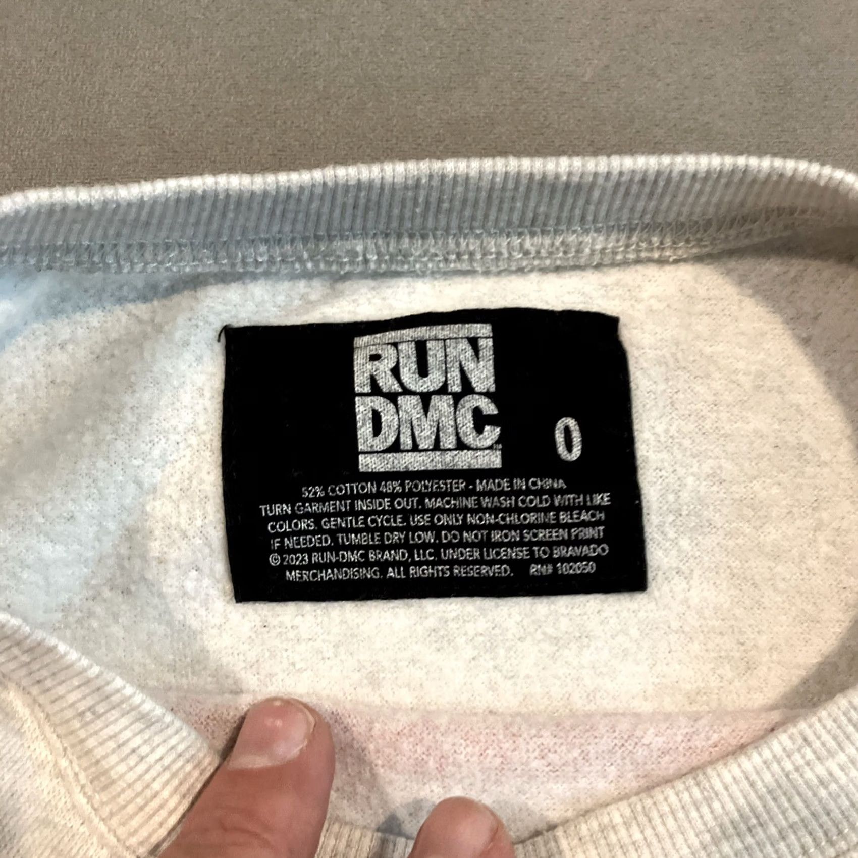 Bravado Bravado Run DMC Sweatshirt Size XXL Gray Crew Neck Hip Hop AWESOME Size US XXL / EU 58 / 5 - 4 Thumbnail