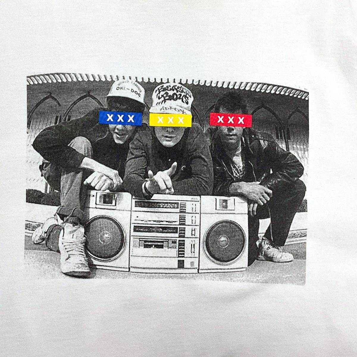 Hypebeast Beastie Boys X GOD SELECTION XXX Tee Size US L / EU 52-54 / 3 - 4 Thumbnail