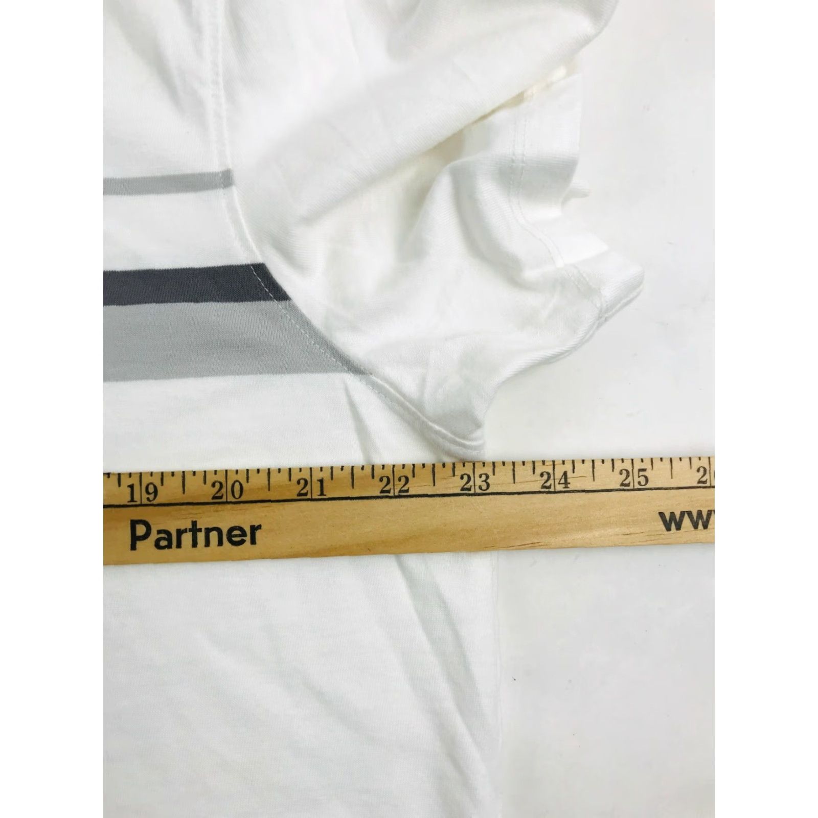Calvin Klein Calvin Klein Polo Shirt Men XL Short Sleeve Collared Pullover Stripes White Size US XL / EU 56 / 4 - 3 Thumbnail