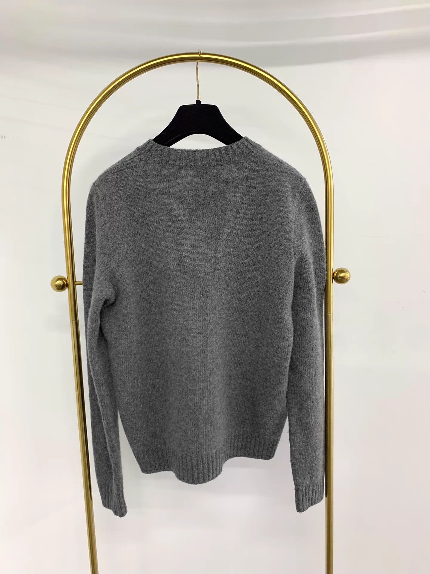 Miu Miu MiuMiu Gray Alice Print Sweater Size S / US 4 / IT 40 - 3 Thumbnail