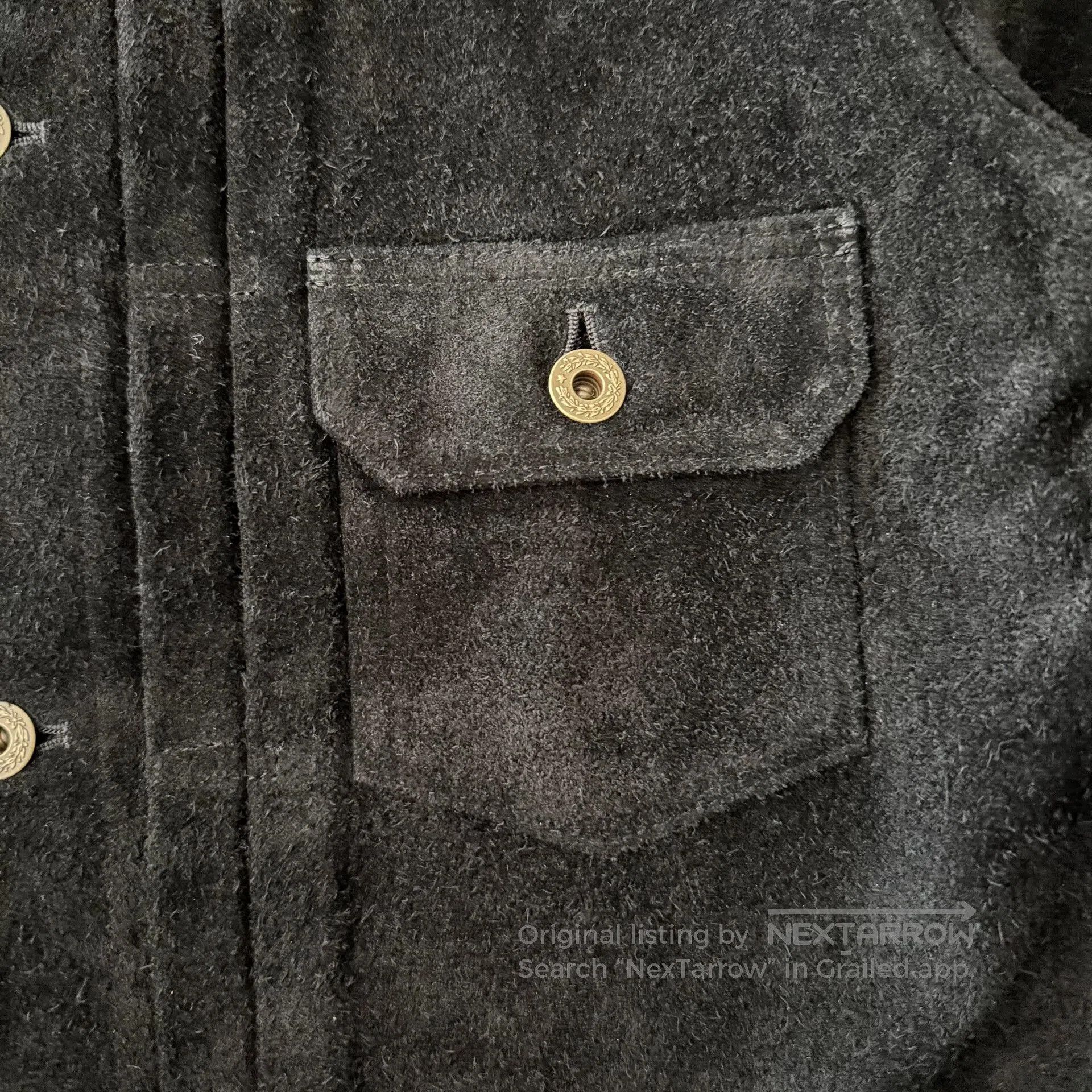 Y'2 Leather Y'2 Leather Black Suede Leather Jacket. Size US XXS / EU 40 - 4 Thumbnail
