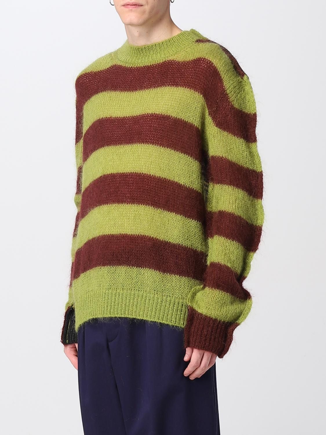 Marni o1mle0126 Double Stripe Sweater in Multicolor Size US M / EU 48-50 / 2 - 4 Thumbnail