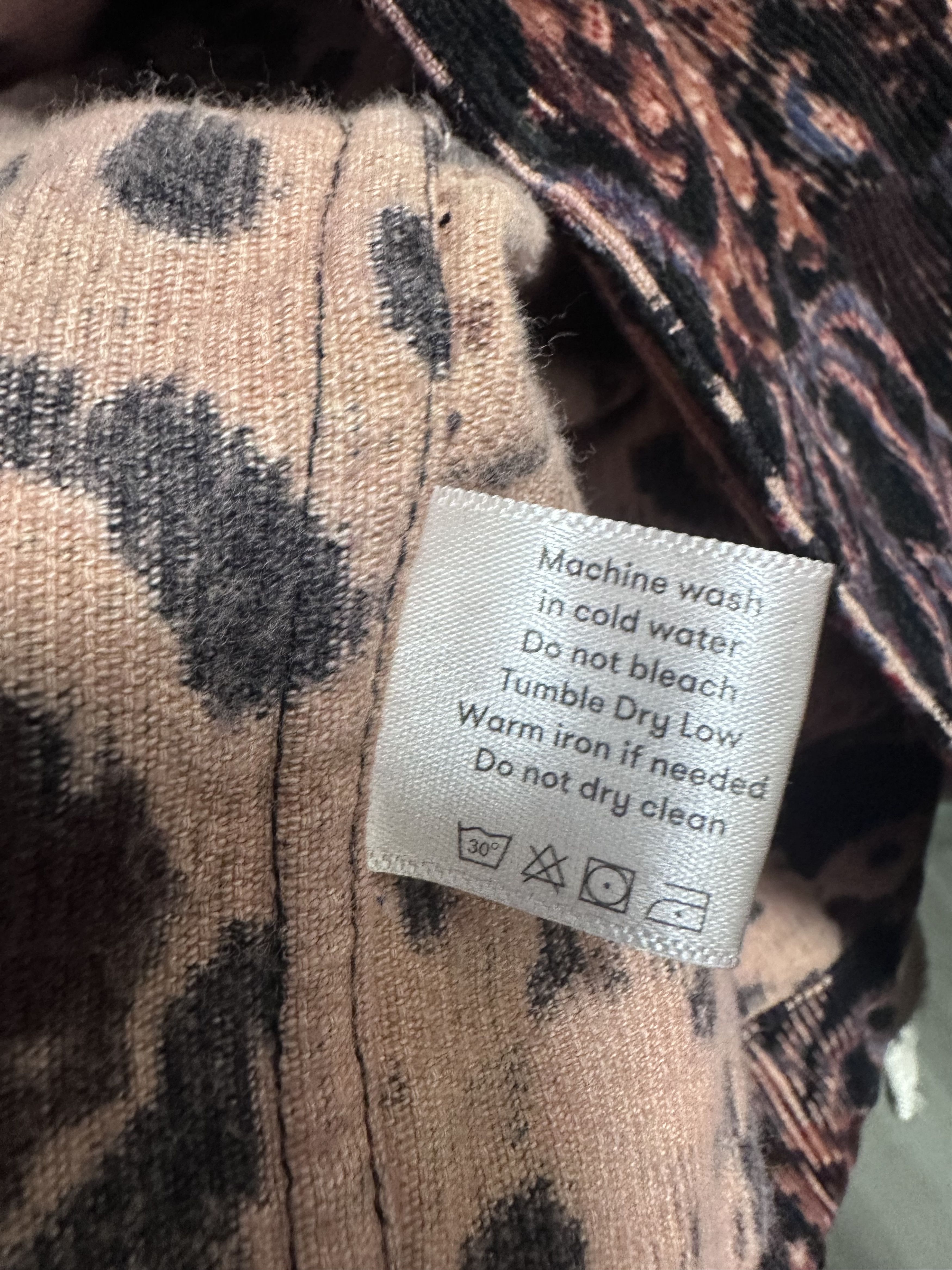 18 East 18 East CAM SHIRT JACKET - BLACK BAGRU PRINTED CORDUROY Size US XL / EU 56 / 4 - 2 Thumbnail