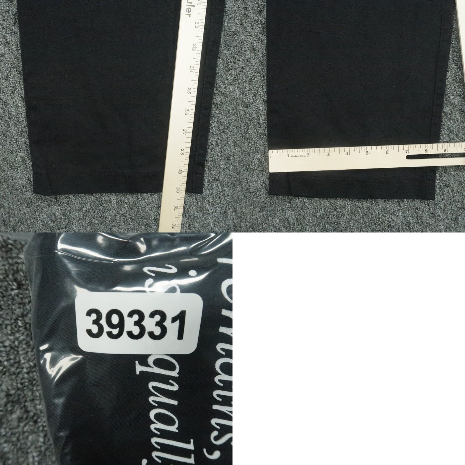 Teddy Fresh Teddy Fresh Pants Mens 36x30 Black Chino Straight MTG Collaboration 2023 Size US 36 / EU 52 - 9 Thumbnail