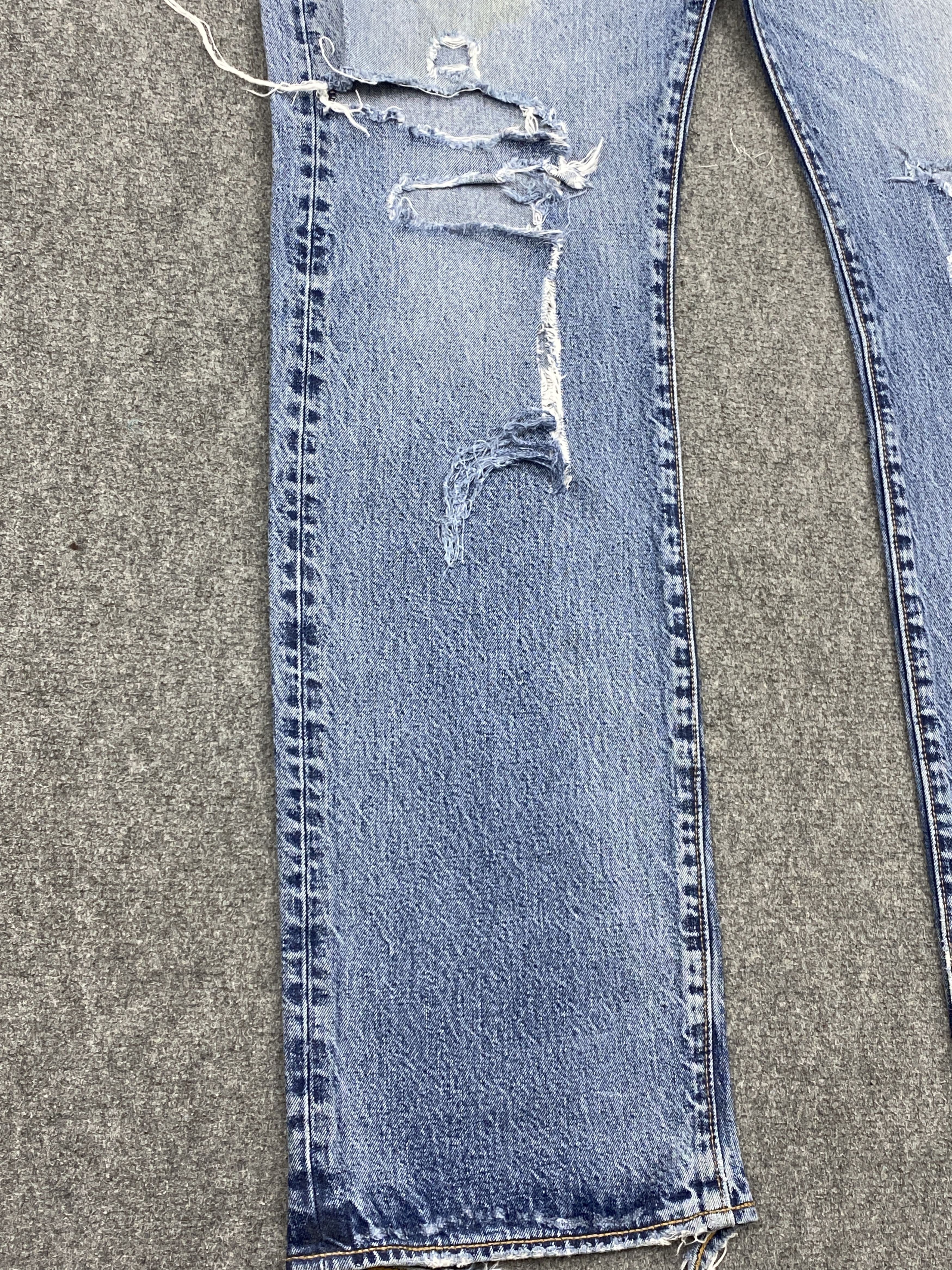 Levi's Vintage Levis 501 Distressed Jeans DP2798 Size US 38 / EU 54 - 15 Thumbnail