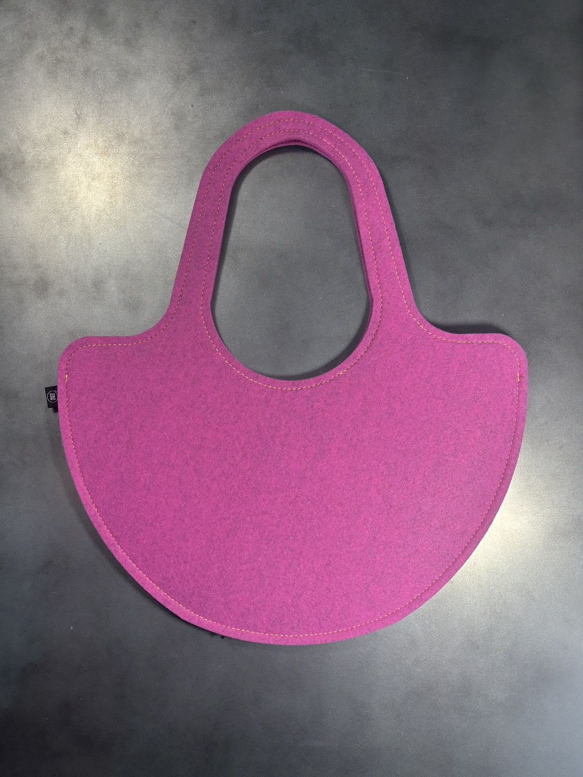 Other Felt Bag Oversized Tote Bag Felted Wool Pink Buzzi Space Size ONE SIZE - 2 Thumbnail