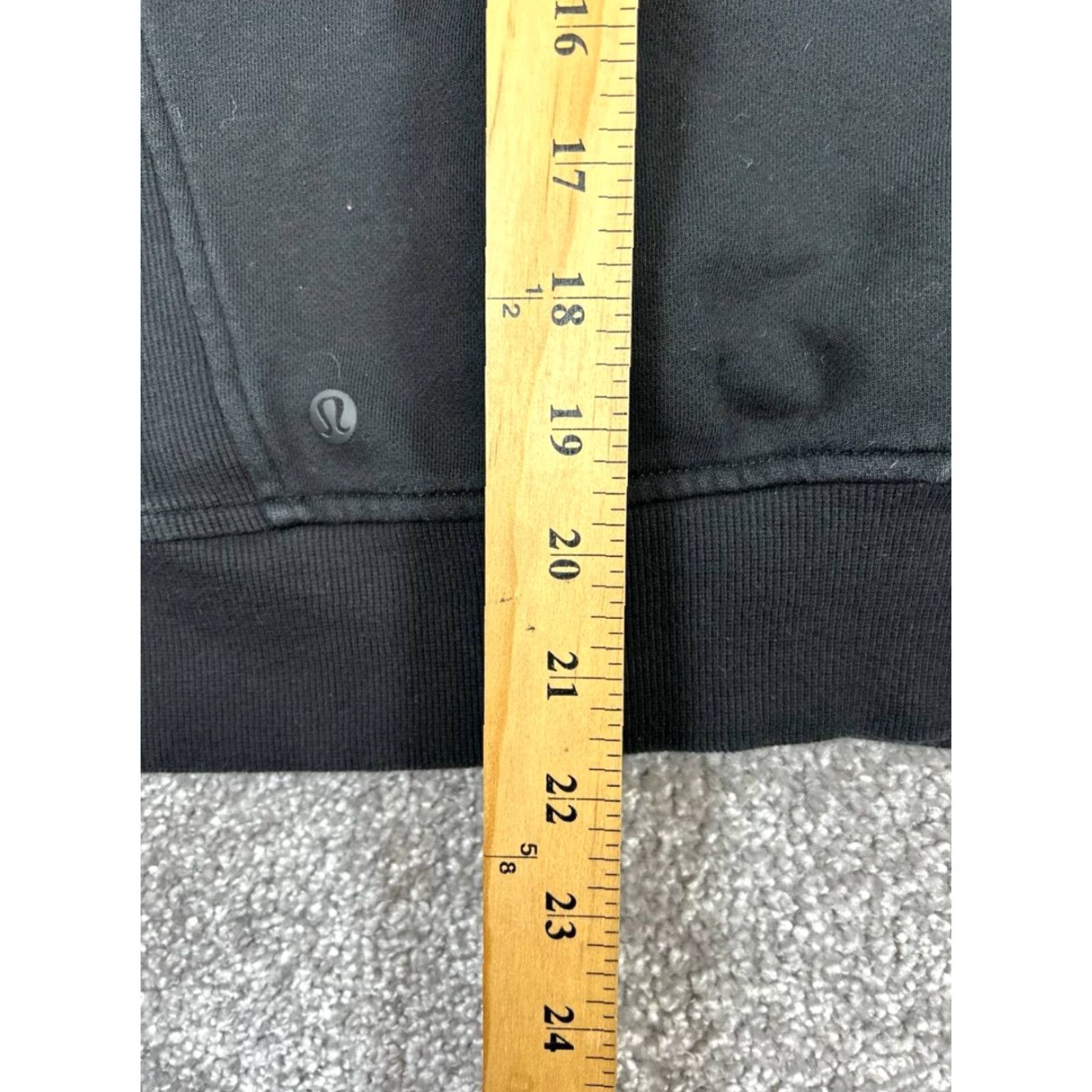 Lululemon Lululemon Hoodie Womens 8 Black Full Zip Fleece Sweatshirt Zip Hooded Activewear 8 Black Womens Hoodie Size M / US 6-8 / IT 42-44 - 7 Thumbnail