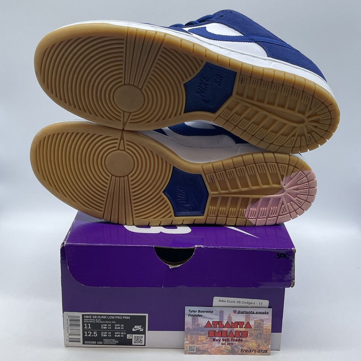 Nike Dunk low SB Los Angeles dodger’s Size US 11 / EU 44 - 7 Thumbnail
