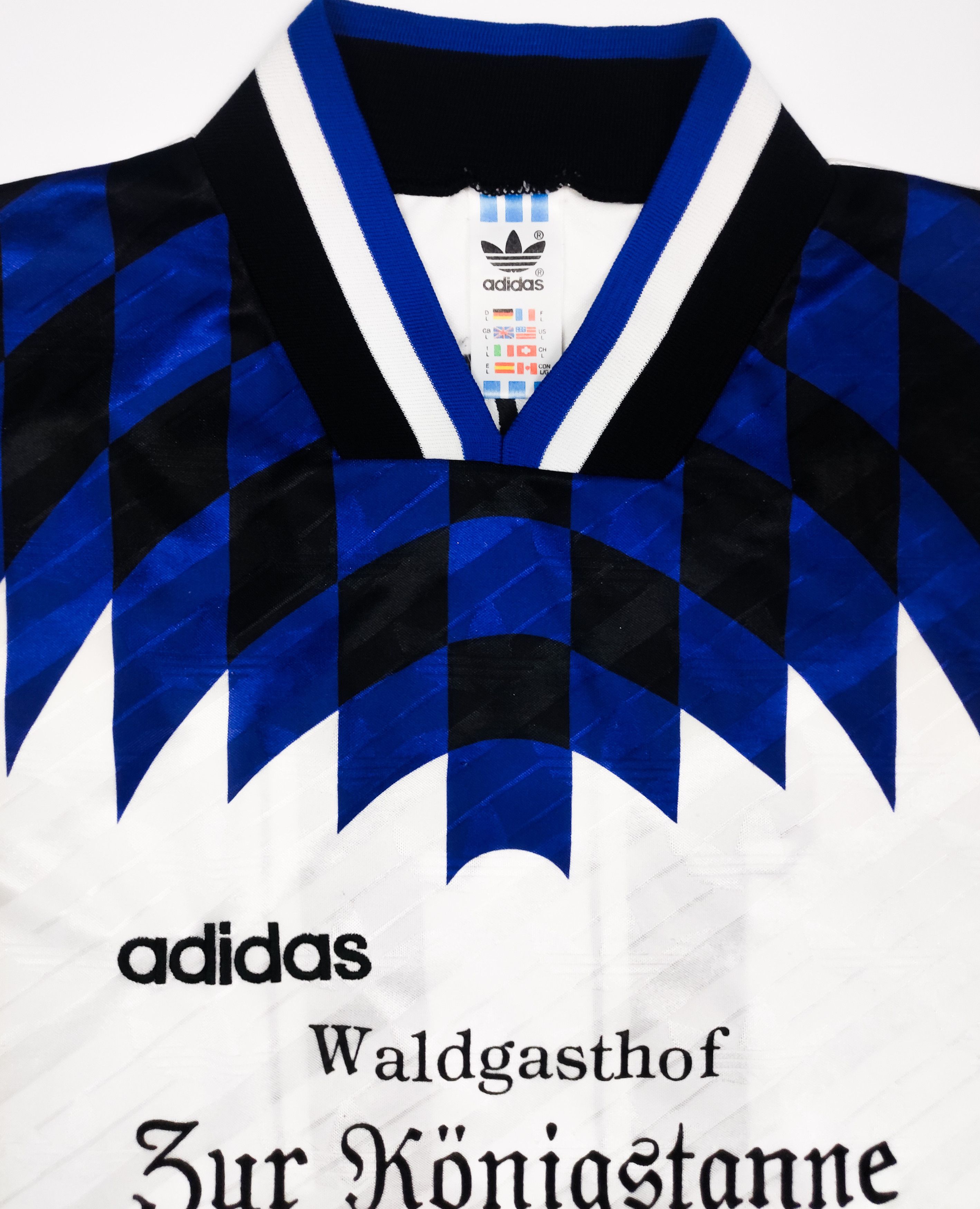 Adidas Adidas 90s Template Shirt Kit Jersey TSV Hollen #11 Size US L / EU 52-54 / 3 - 3 Thumbnail