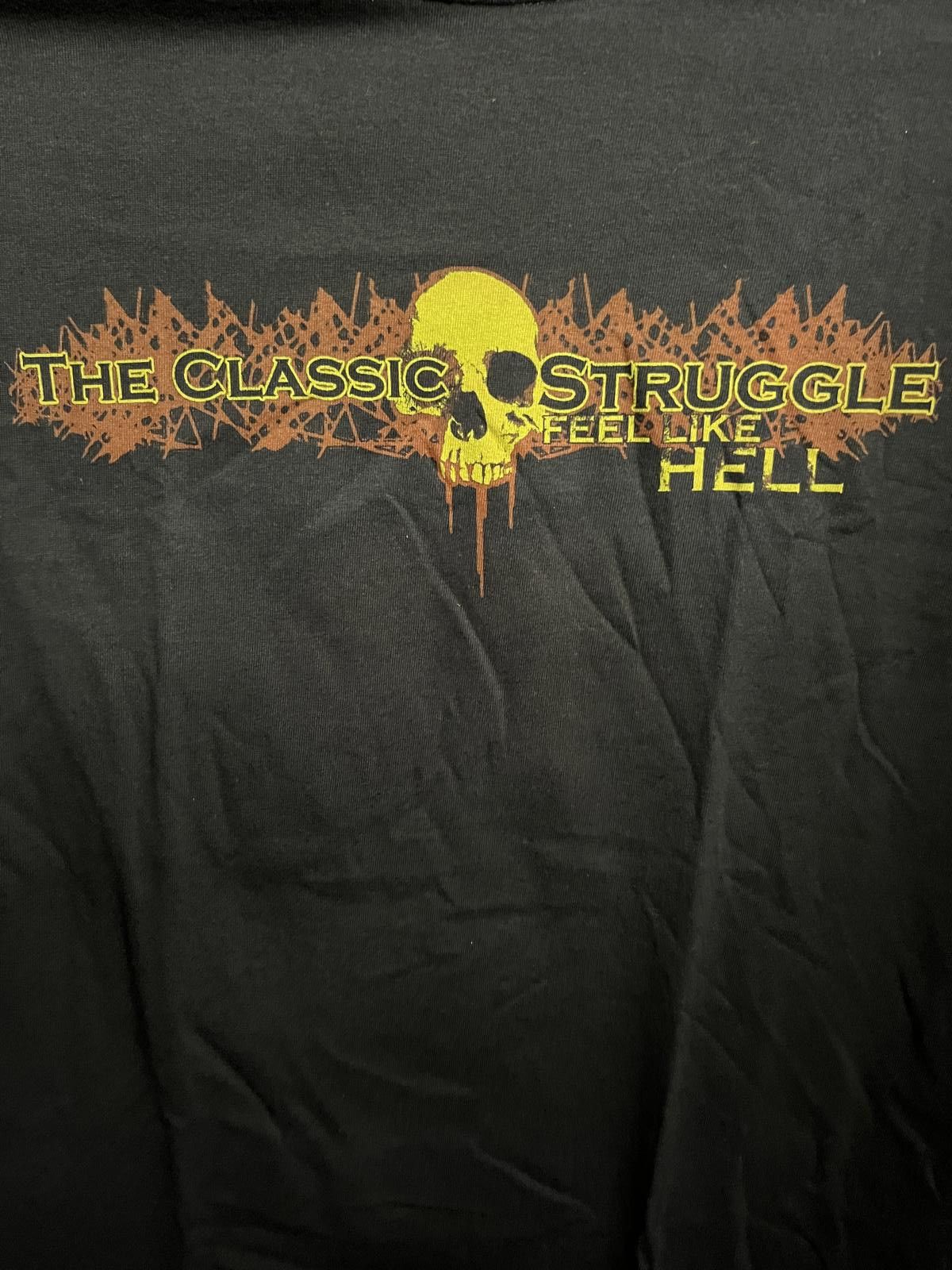 Designer The Classic Struggle T-shirt -Promo Album Feel like hell -M Size US M / EU 48-50 / 2 - 3 Thumbnail