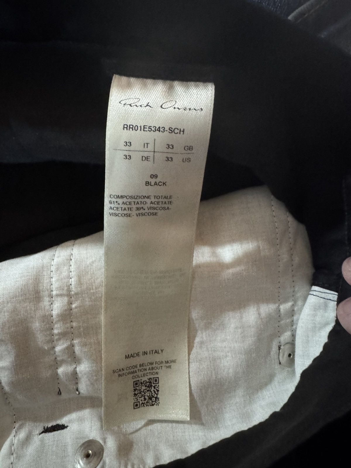 Rick Owens Rick Owens Banana Bolan Size US 33 - 4 Thumbnail