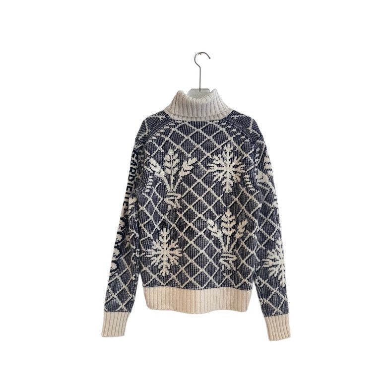 Chanel Chanel Cashmere coco letter snowflake turtleneck sweater Size XS / US 0-2 / IT 36-38 - 2 Thumbnail