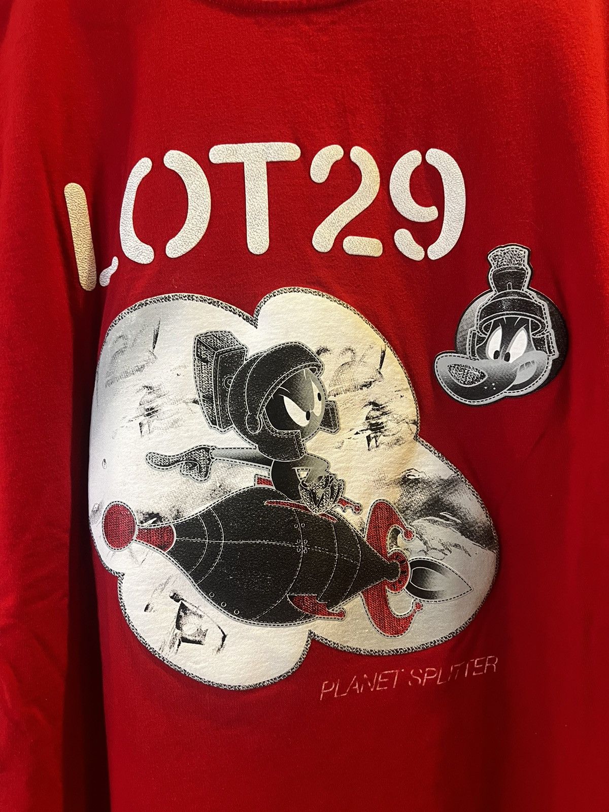 Vintage × Warner Bros Looney Marvin the Martian Spaceship LOT29 Tee Size US XL / EU 56 / 4 - 2 Thumbnail