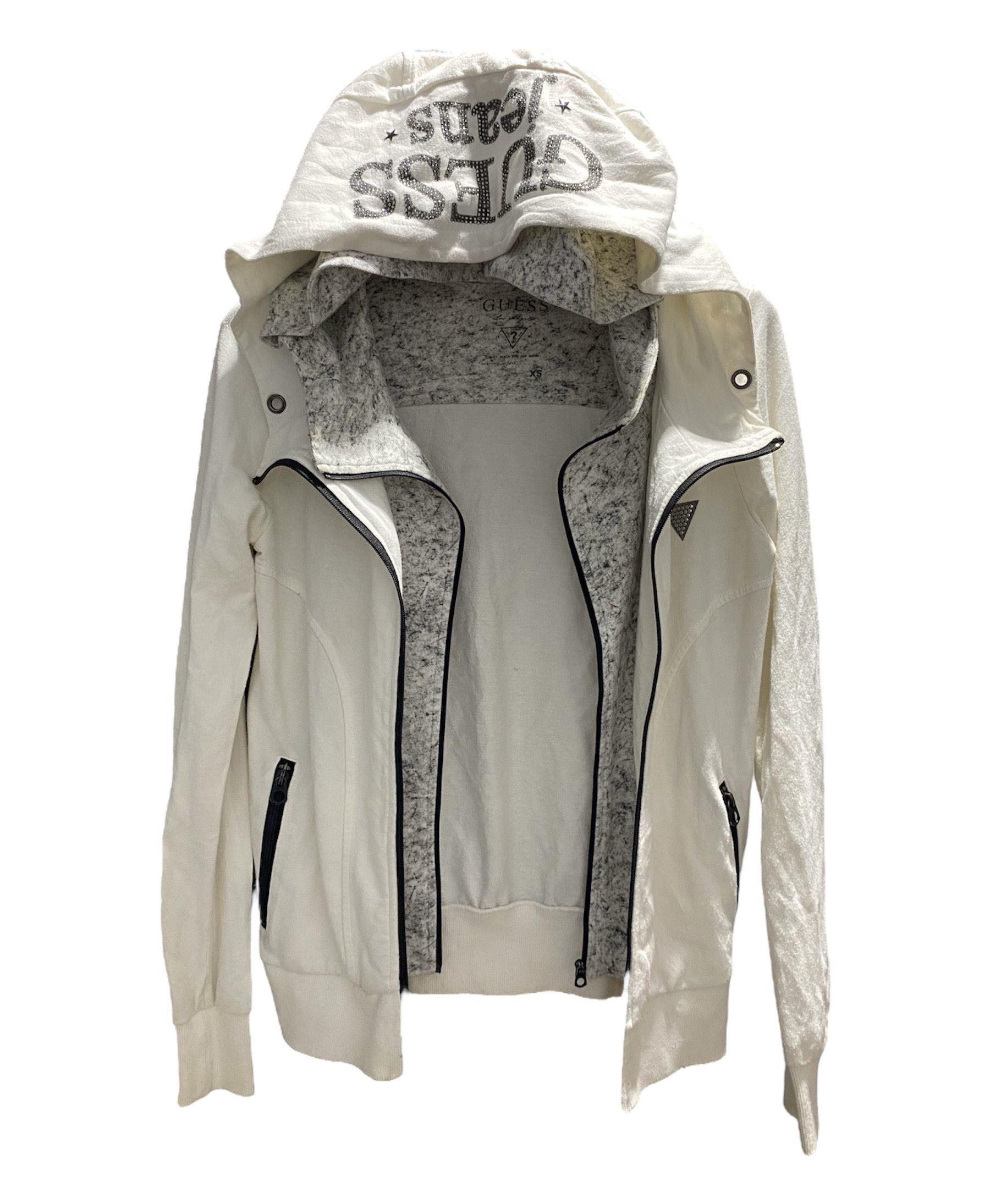 Guess Y2k GUESS double layer hoodie ifsixwasnine style Size US L / EU 52-54 / 3 - 2 Thumbnail