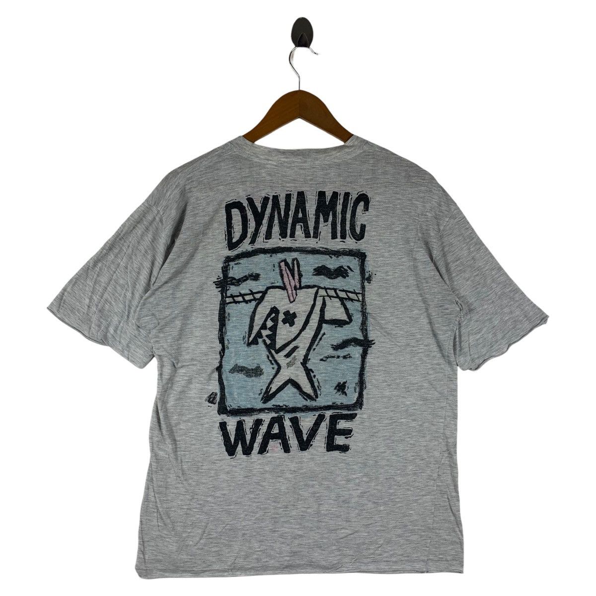 Other Vintage 90s Dynamic Wave GlorifyGraphic back hit printed tee Size US M / EU 48-50 / 2 - 1 Thumbnail