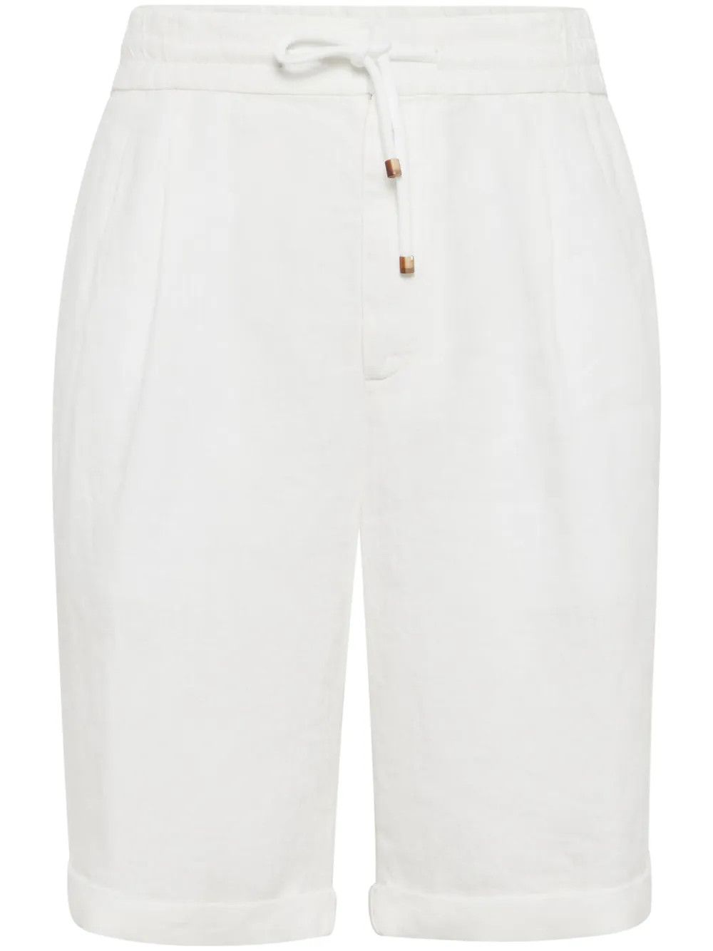o1la1rc1a0425 Dyed Bermuda in White