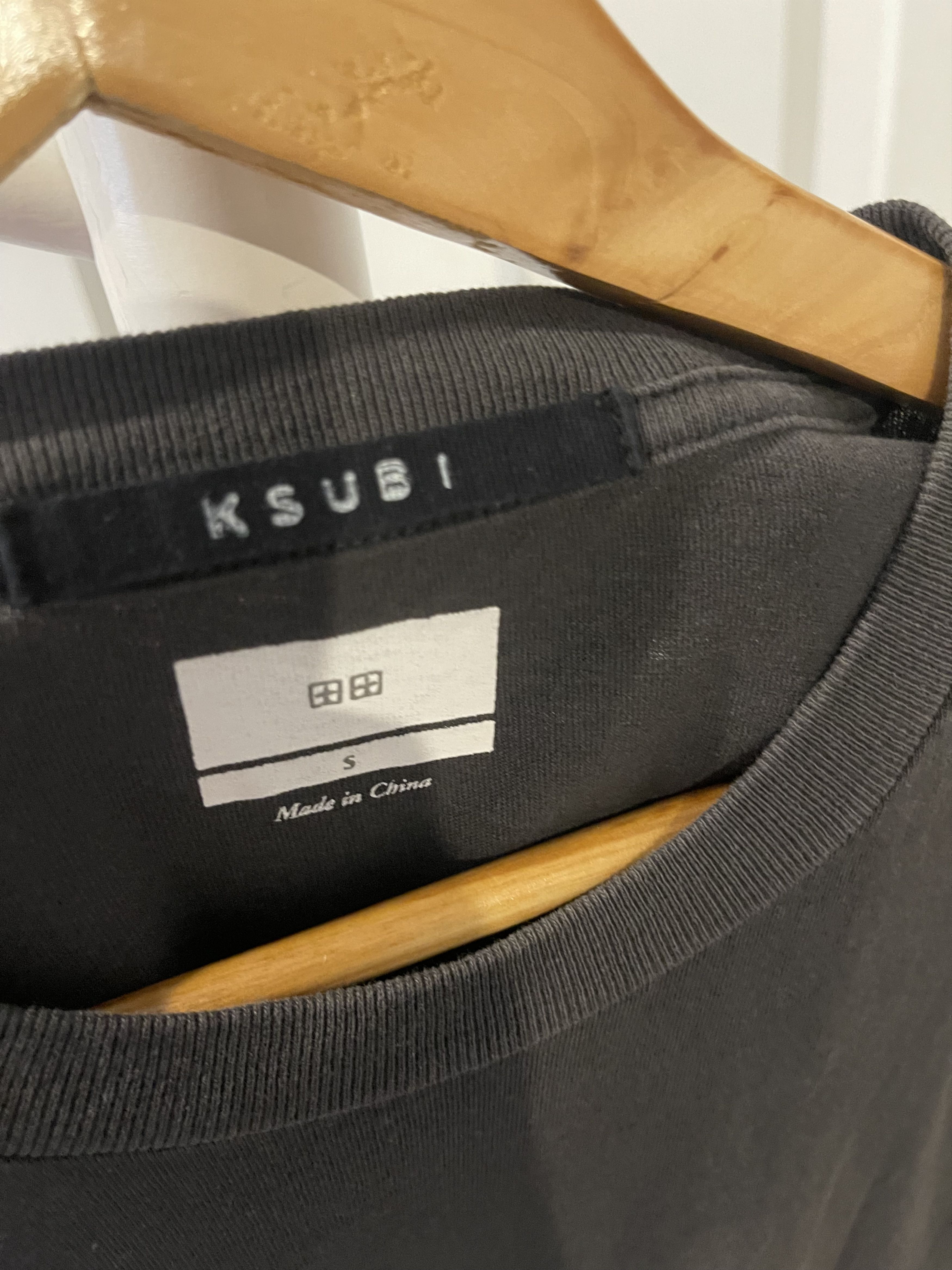 Ksubi Ksubu plain washed grey T-shirt Size US S / EU 44-46 / 1 - 3 Thumbnail
