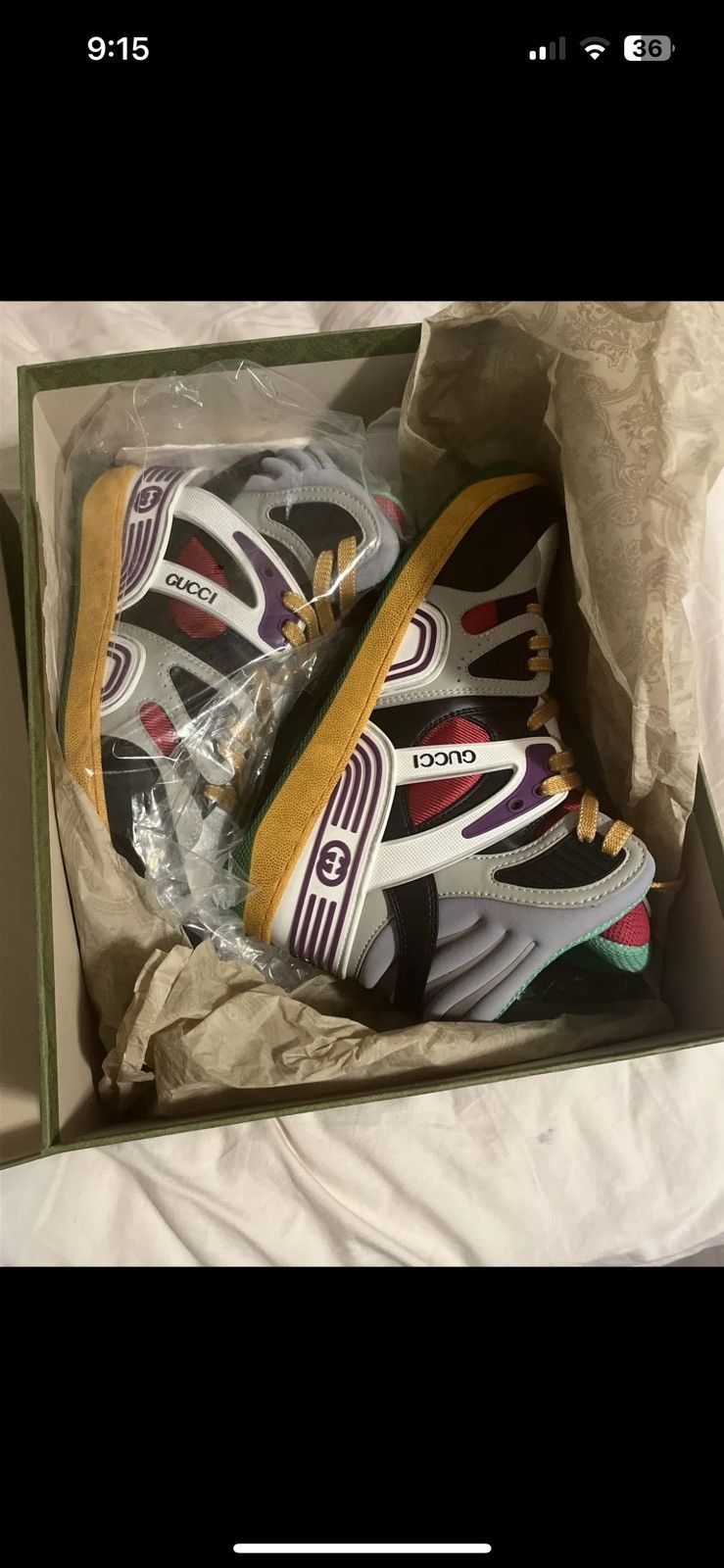 Gucci Gucci Basketball high top sneakers Size US 9 / EU 42 - 2 Thumbnail