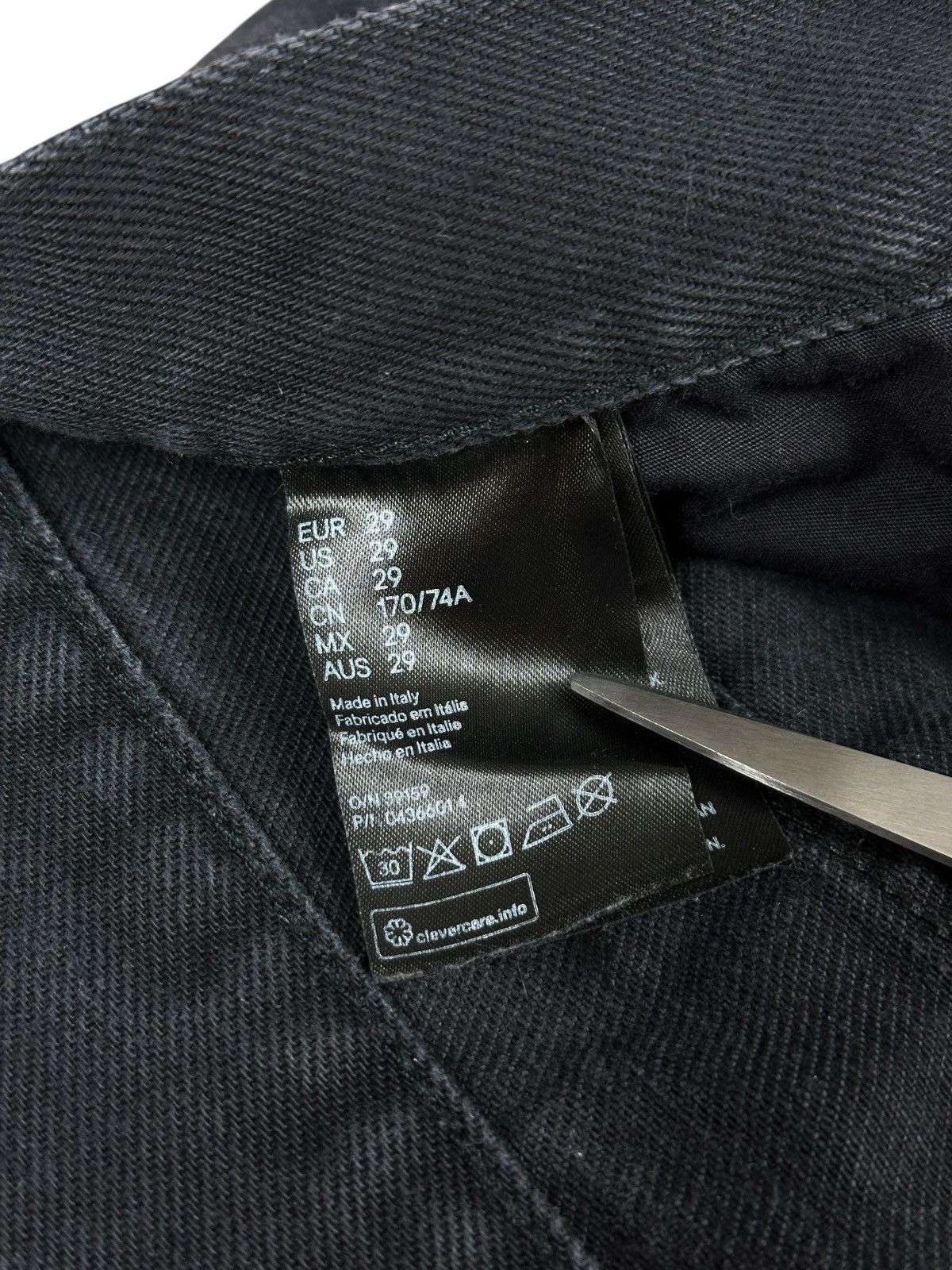 H&M × Kenzo Kenzo x H&M Jungle Black Skinny Jeans Size W29 Size US 29 - 8 Thumbnail