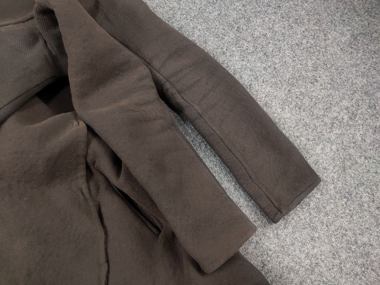 Masnada Masnada asymmetric clasp Wool coat Jacket Faded Color MA+ Size S / US 4 / IT 40 - 10 Thumbnail