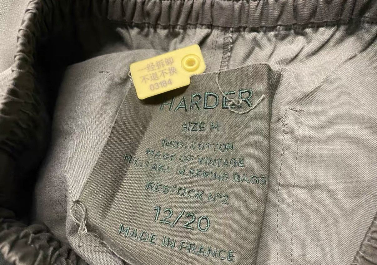 Harder Harder Vietnam War Military Canvas Drawstring Zip Pants J31 Size US 34 / EU 50 - 5 Thumbnail