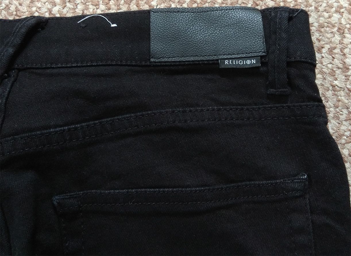 Other Religion Distressed Shredder Denim Jeans Size US 32 / EU 48 - 4 Thumbnail