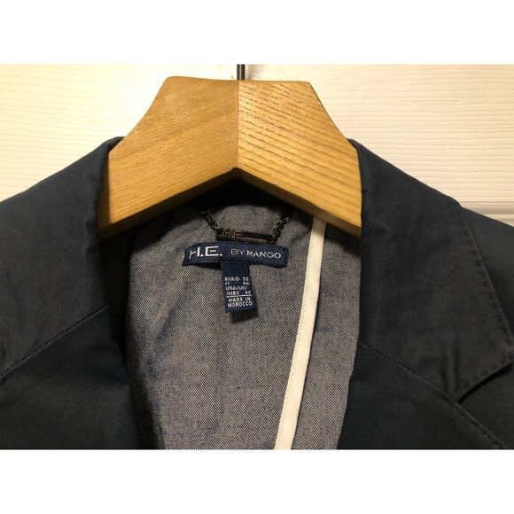 Mango Mango men's 96%cotton sport coat blazer jacket size: 42 Size 42R - 2 Thumbnail