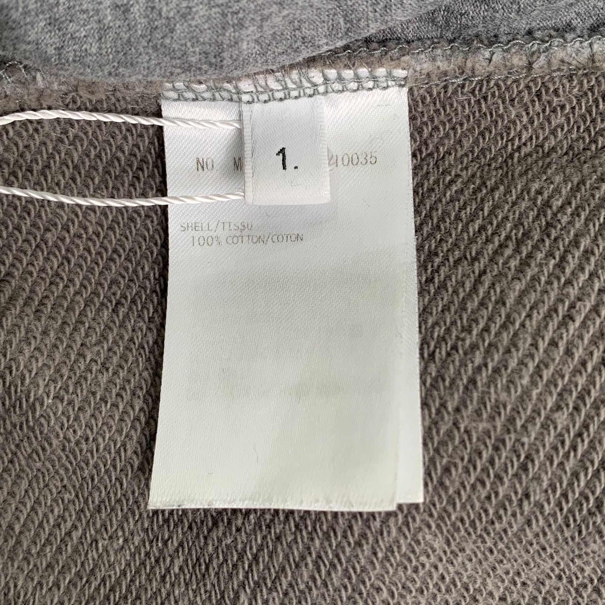 Thom Browne [Thom Browne] Grey 4-Bar Stripe Cotton Joggers 1 S Size US 28 / EU 44 - 5 Thumbnail