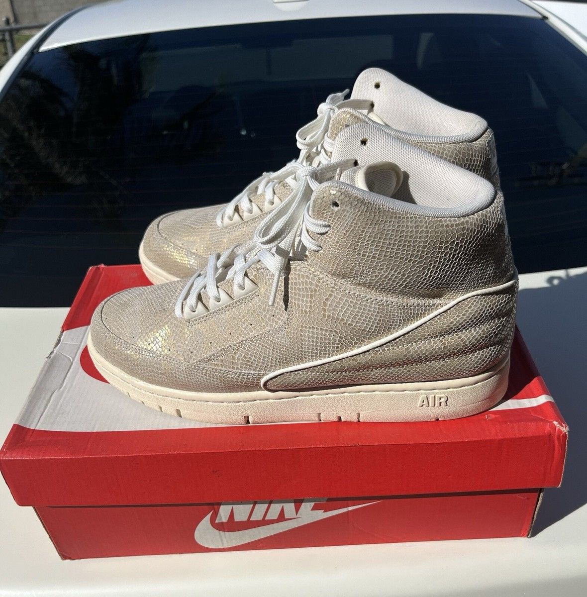 Nike Nike Air Python Sail Gold Snakeskin Shoes Size US 9.5 / EU 42-43 - 2 Thumbnail
