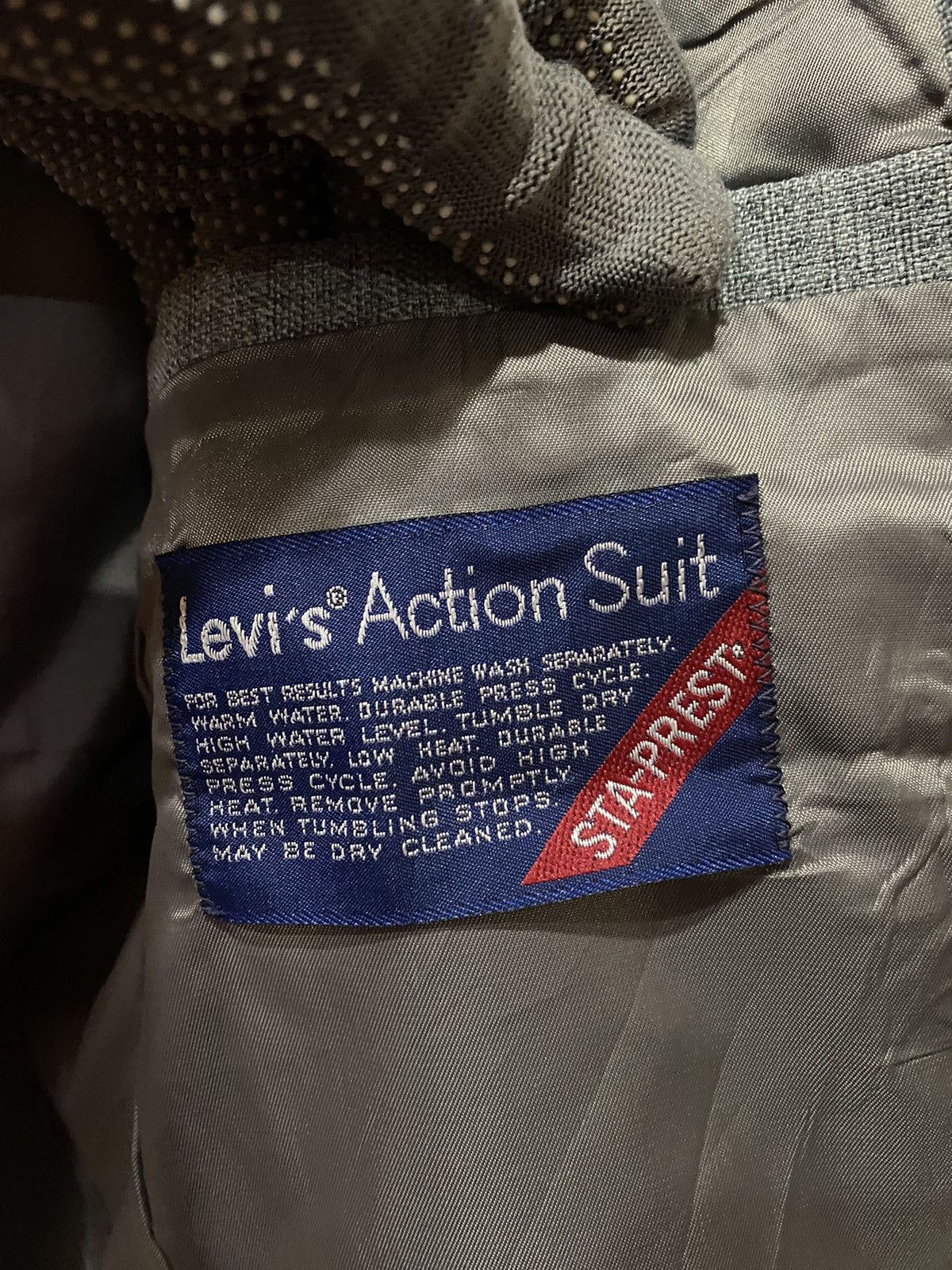 Levi's Vintage Clothing VINTAGE LEVIS STA-PREST ACTION SUIT Size US M / EU 48-50 / 2 - 12 Thumbnail
