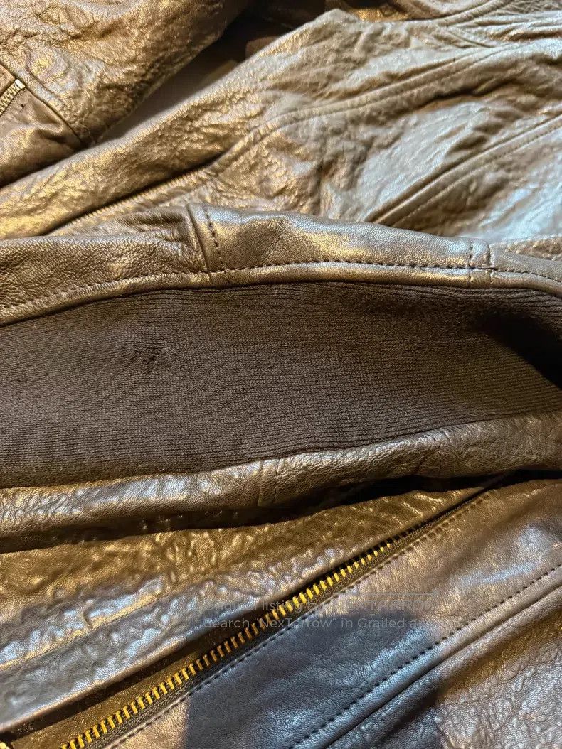 Helmut Lang Helmut Lang Deconstructed Stone Pattern Vegetable Tanned L Size L / US 10 / IT 46 - 7 Thumbnail