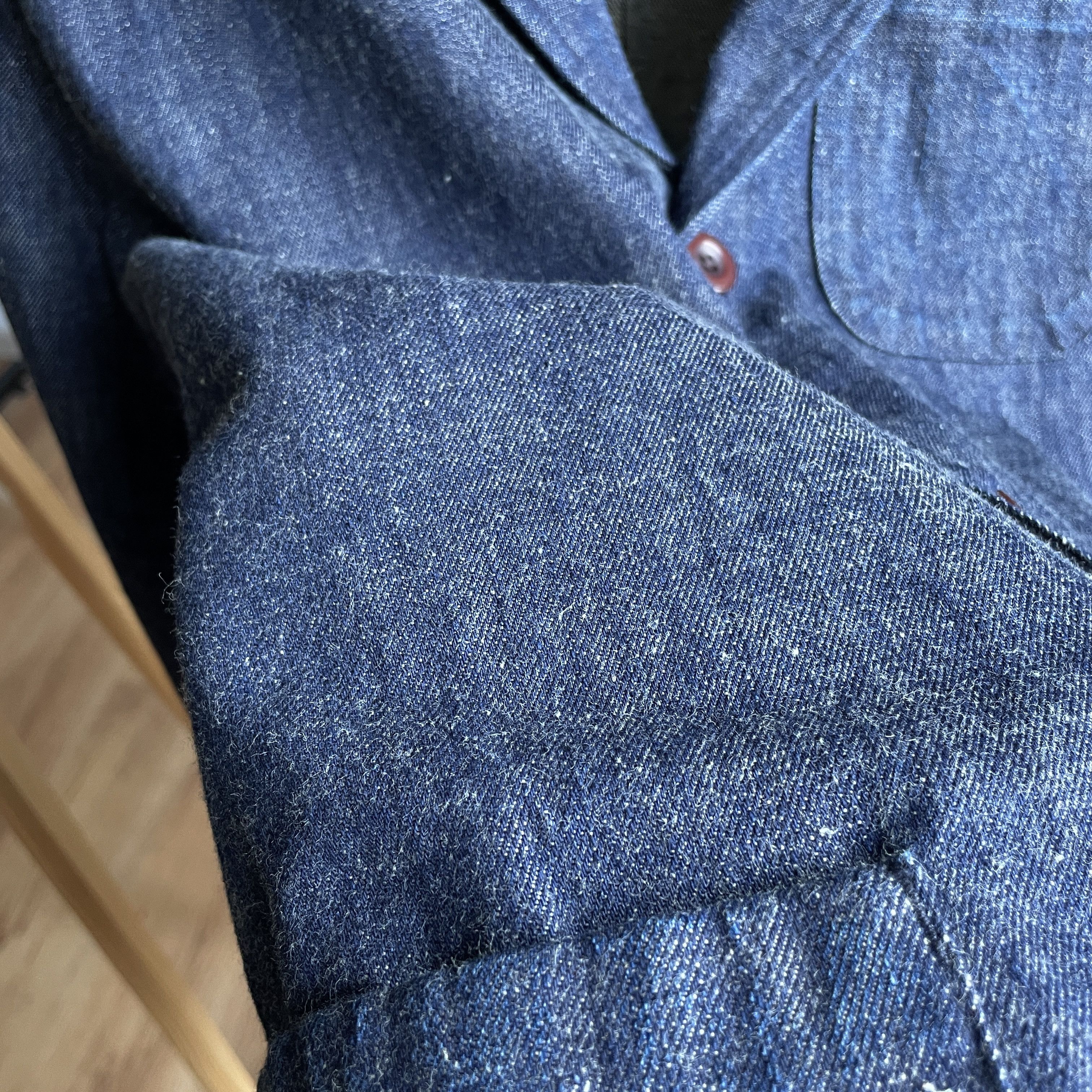 Other John Lewis & Co Denim Work Chore Jacket Size XXL Size US XXL / EU 58 / 5 - 7 Thumbnail
