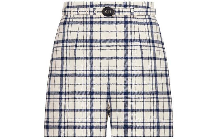 Dior o1y0825 Short in Blue/Ivory Size 27" / US 4 / IT 40 - 1 Preview