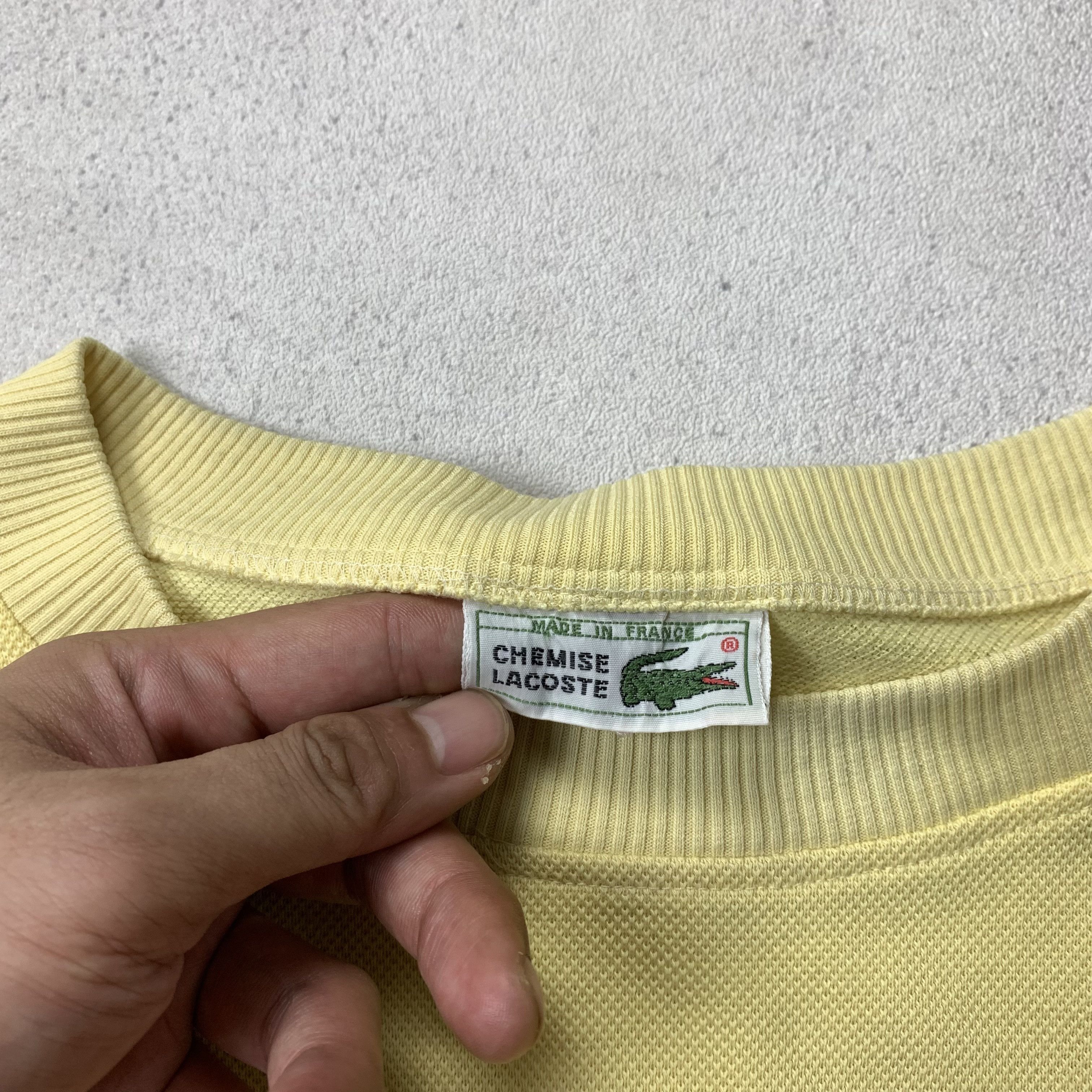 Lacoste Vintage Lacoste Sweatshirt Crewneck Size US L / EU 52-54 / 3 - 7 Thumbnail